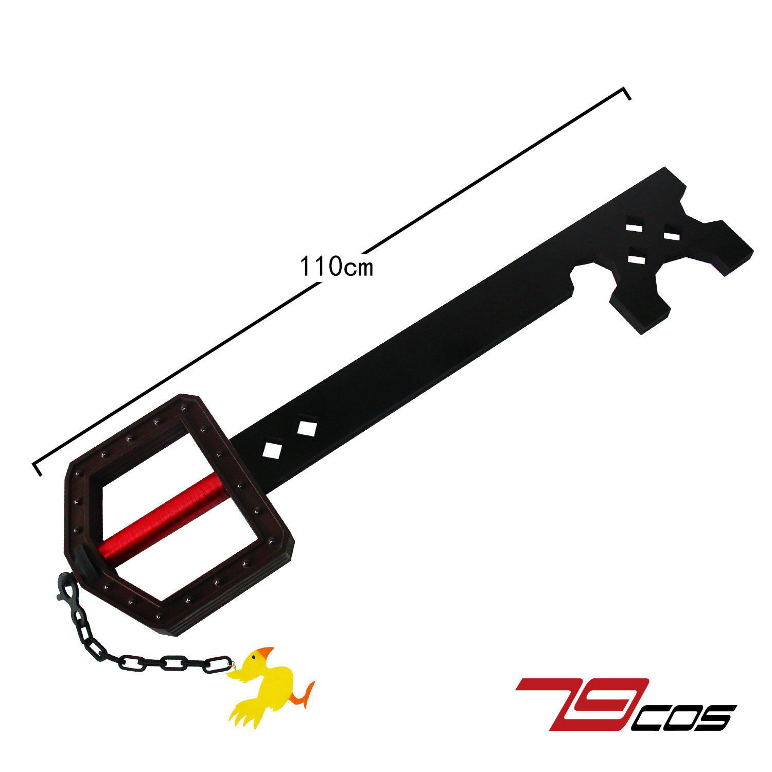 Keyblade Cosplay Prop - キングダムハーツのキーブレードをモチーフにしたコスプレ小道具。ハロウィン、クリスマス、仮装パーティーなどの衣装やアクセサリーに。
