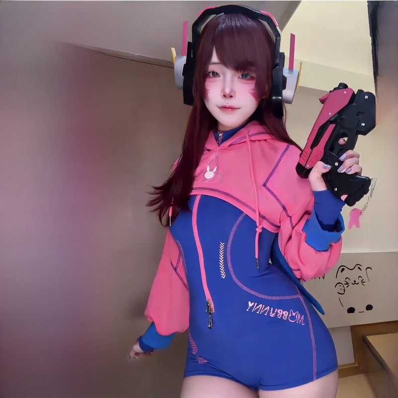 Dva Cosplay Prop - オーバーウォッチ コスプレ バニーガール ソング ハナ DVA