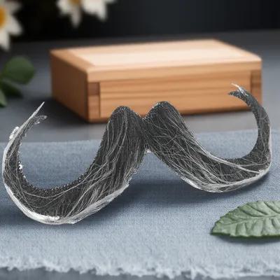 Cosplay Material For Prop - リアルな付け髭、大人の男性向けコスプレ、パーティー、仮装、パフォーマンス用の高品質で安全な素材を使用した、自然な仕上がりのつけ髭。