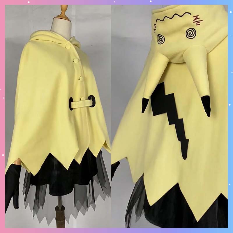 Cosplay Fire Prop - ミミッキュコスプレ衣装アニメ女性ドレスアップ服ハロウィンコミコンカーニバル服衣装パーティーコーザー小道具大人のギフト