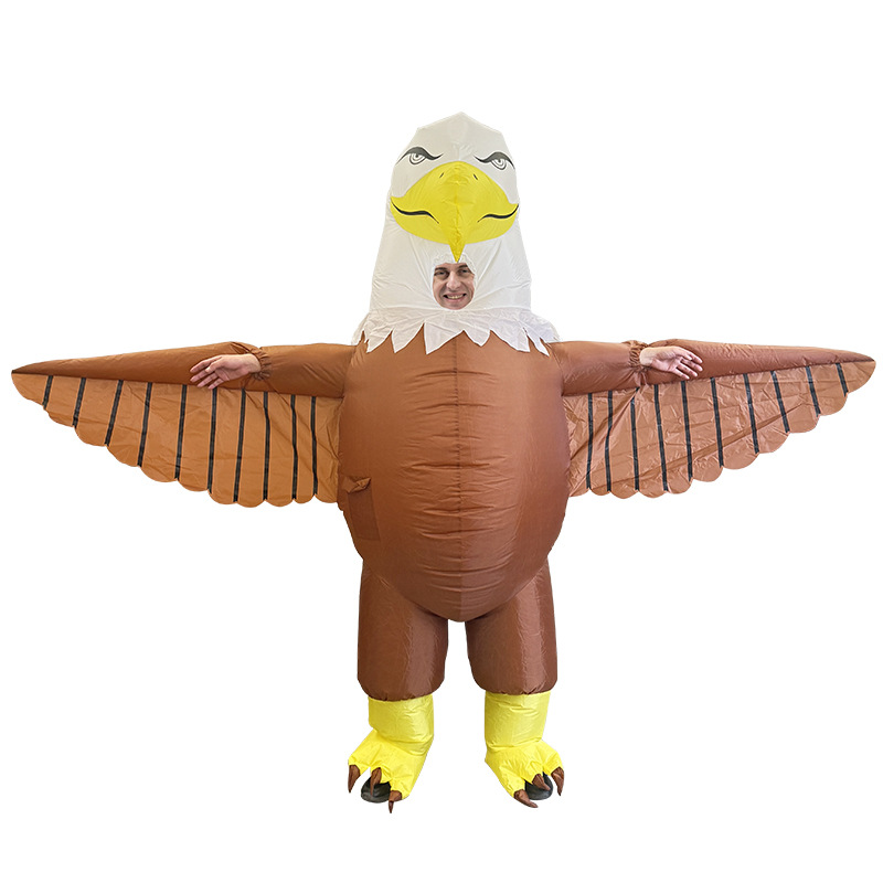 イーグルの着ぐるみ、膨らませて着る動物のコスチューム、ハロウ - Prop For Cosplay のレビューと価格