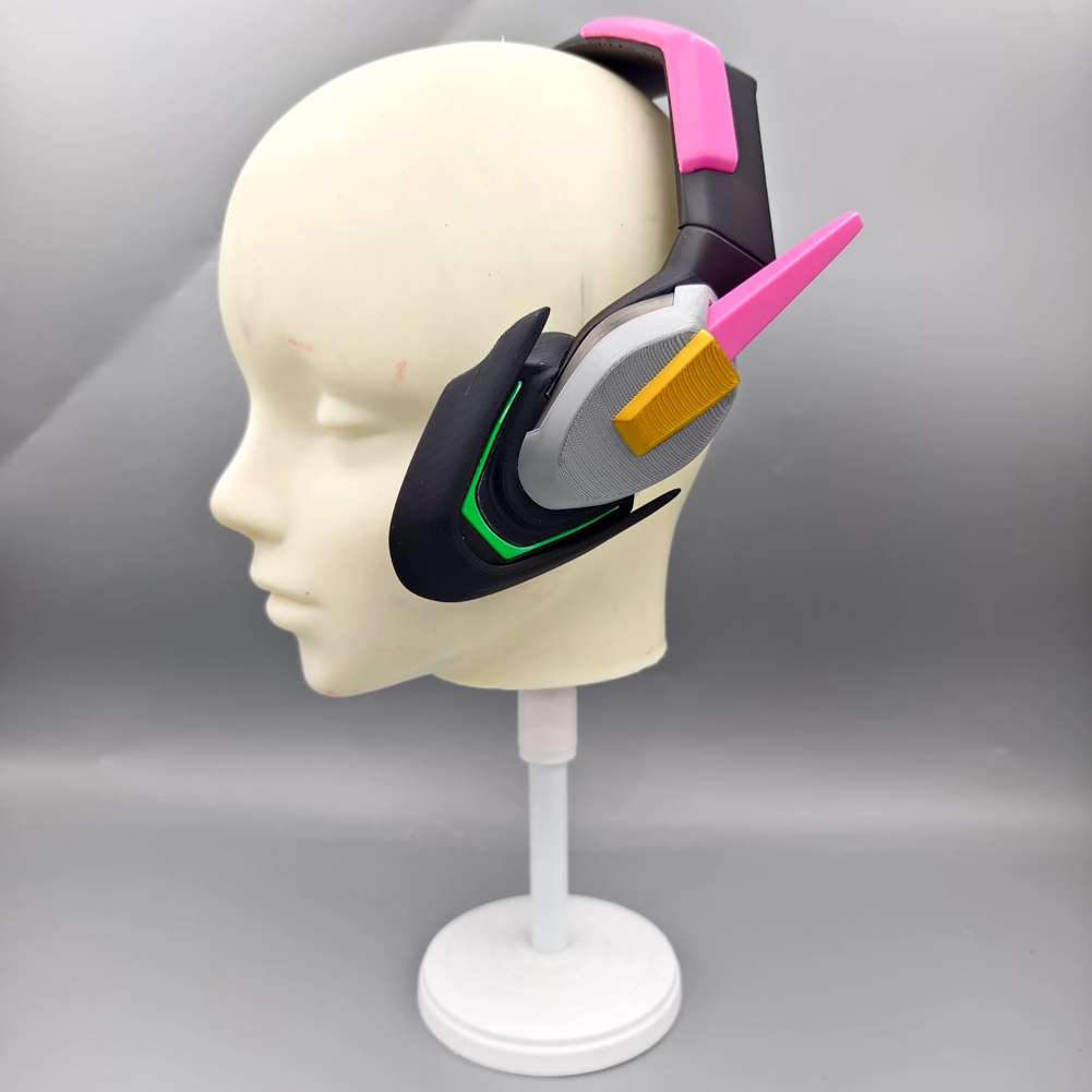 3Dプリント製クラフトDVAヘッドセットコスプレフルプロップ - Dva Cosplay Prop のレビューと価格