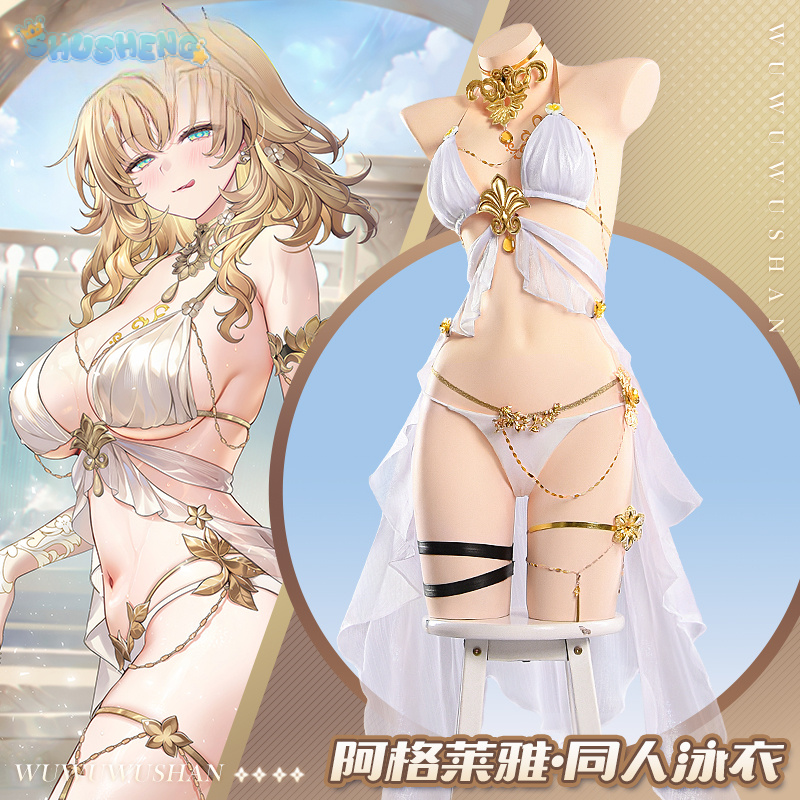 女性のセクシーなビキニ水着ドレスアクセサリー小道具ハロウィン - Prop De Cosplay のレビューと価格