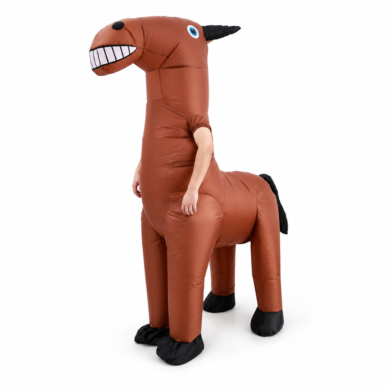 馬の形をしたインフレータブルコスチューム、漫画風の動物コスチ - Prop For Cosplay のレビューと価格
