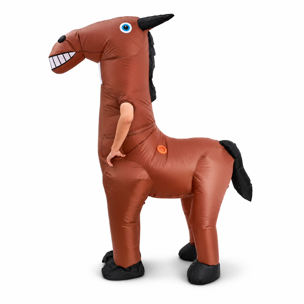 馬の形をしたインフレータブルコスチューム、漫画風の動物コスチ - Prop For Cosplay のレビューと価格