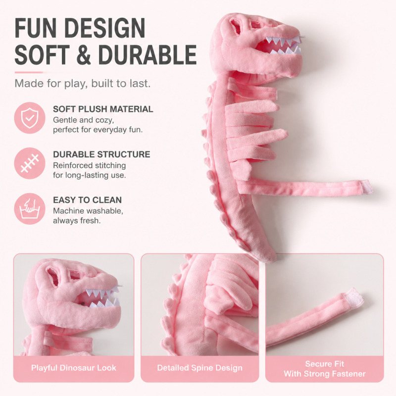 恐竜柄のペット用ボディスーツ 犬猫用 面白い写真撮影用小道具 - Cosplay Prop Patterns のレビューと価格