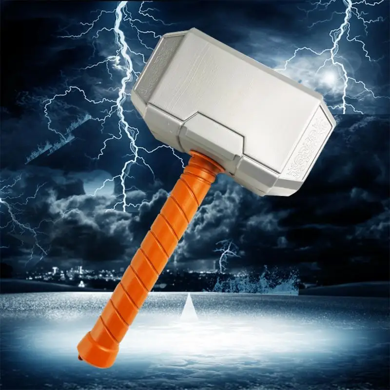 ハロウィンおもちゃハンマー子供のためのステージパフォーマンス - Cosplay Fire Prop のレビューと価格
