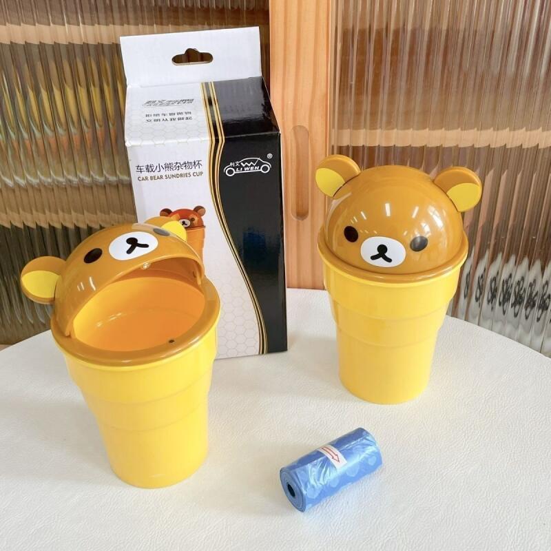 リラックマ カップ型フリップカバー デスクトップゴミ箱 収納 - Cosplay Fire Prop のレビューと価格