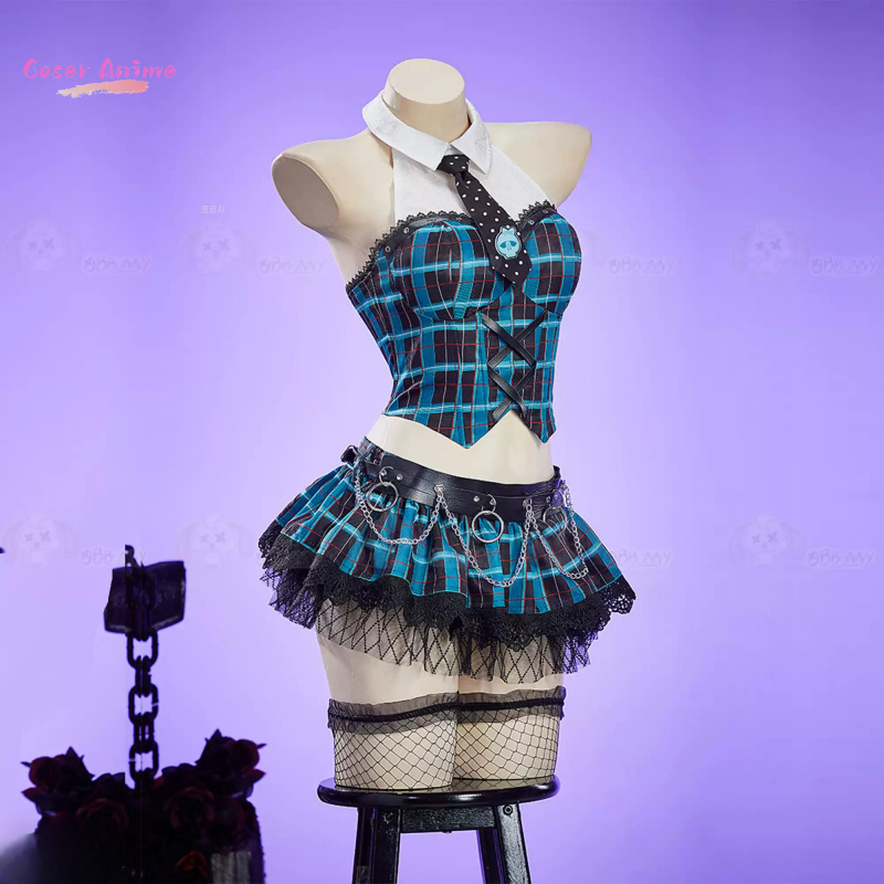 フランキー・スタイン コスプレ衣装 – 女性用男性用制服 ハ - Prop De Cosplay のレビューと価格