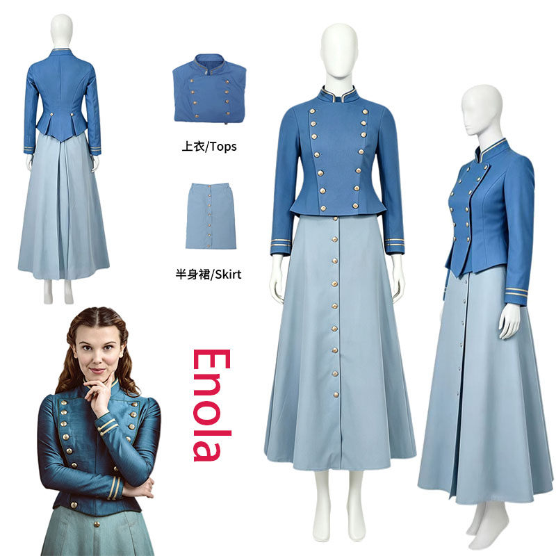 WHH ムービー エノラ コスプレコスチューム ホームズ 女 - Prop De Cosplay のレビューと価格