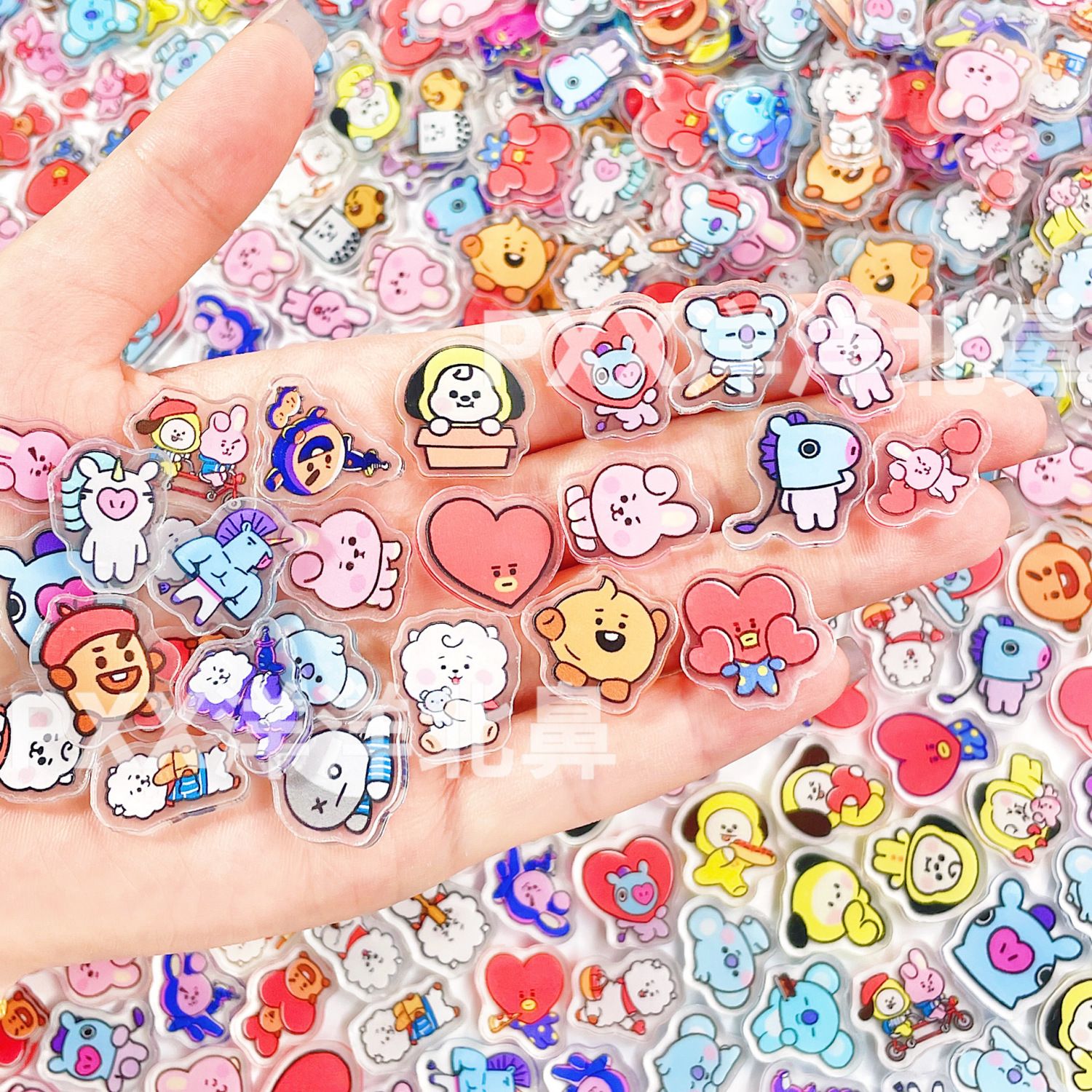 100個入り BT21 BTS シングルレイヤー 1cm/2 - Cosplay Material For Prop のレビューと価格